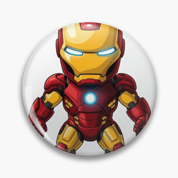 Item preview, Iron Hero Chibi Superhero Sticker designed and sold by abhipatil1403.