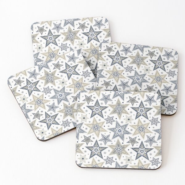 Item preview, Nordic Stars | Scandinavian Folk Winter Art designed and sold by Shuga-Design.