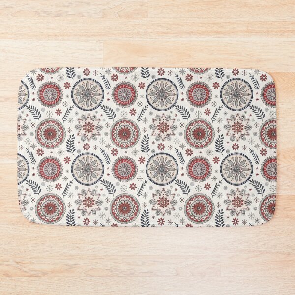 Item preview, Nordic Rosette Fillers | Cozy Folk Winter Art designed and sold by Shuga-Design.
