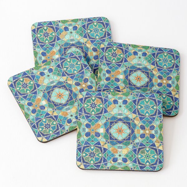 Item preview, Moroccan Zellige Tile Pattern - Global Mosaic Art Design designed and sold by designwiss.