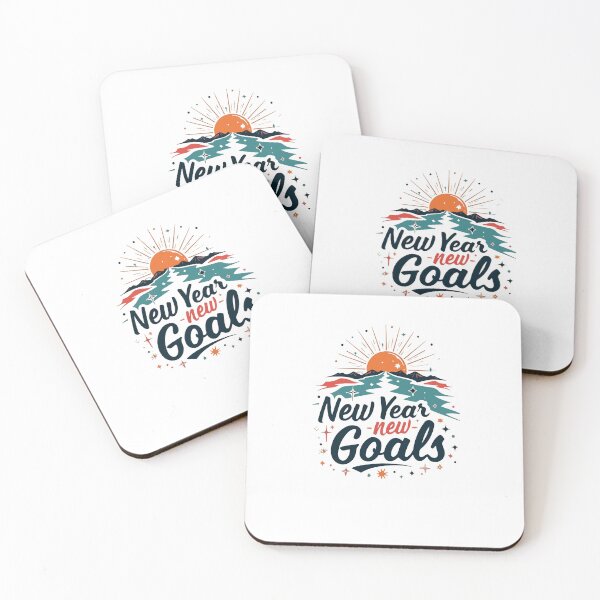Item preview, New Year, New Goals – Motivational Quote Design designed and sold by GoxyVision.