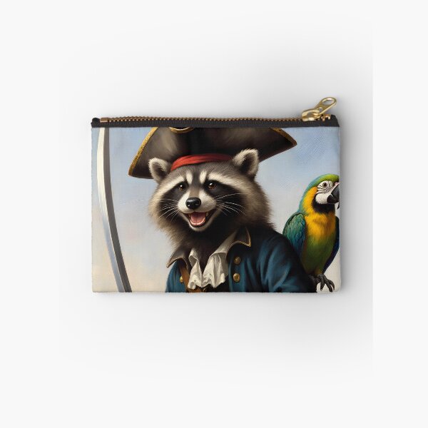 Item preview, Raccoon Pirate YARRR designed and sold by MultiTrinkets.
