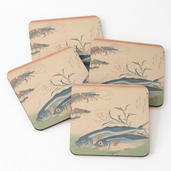 Item preview, Horse-mackerel and prawns  designed and sold by mayanobu.