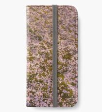 Snowing Sakura Petals in Spring iPhone Wallet/Case/Skin