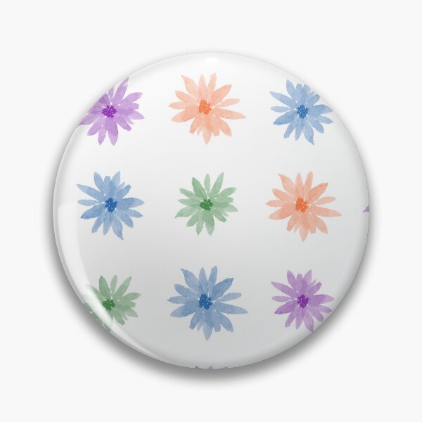 Item preview, Brightly Coloured Flowers designed and sold by QuirkyMint.