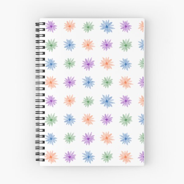 Item preview, Brightly Coloured Flowers designed and sold by QuirkyMint.