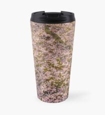 Snowing Sakura Petals in Spring Travel Mug