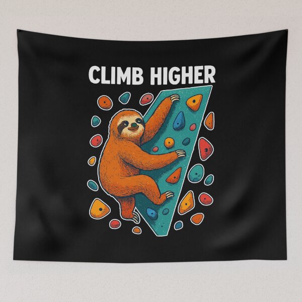 Item preview, Bouldering Sloth Climbing Boulder Climber Gift designed and sold by Pineapple-Tree.