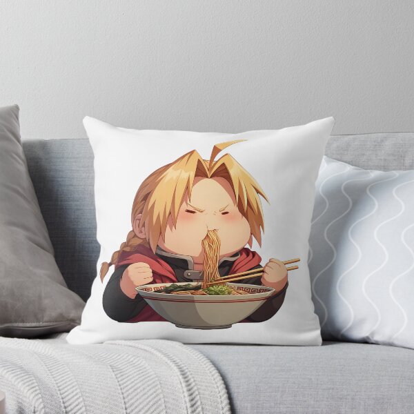 Item preview, Edward Elric Fullmetal Alchemist Ramen Kawaii Anime Chibi Blonde Hair Bowl designed and sold by Raslbazola.