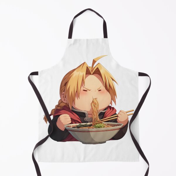 Item preview, Edward Elric Fullmetal Alchemist Ramen Kawaii Anime Chibi Blonde Hair Bowl designed and sold by Raslbazola.