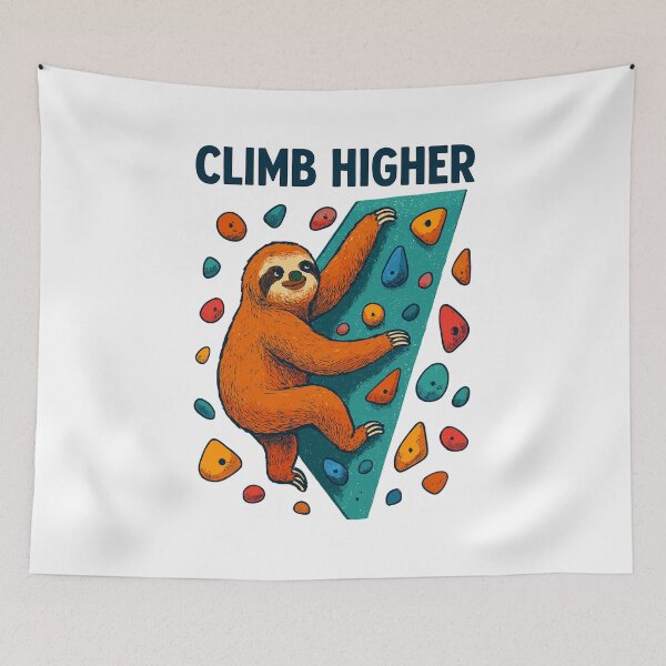 Item preview, Bouldering Sloth Climbing Boulder Climber Gift designed and sold by Pineapple-Tree.