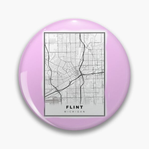 Item preview, Minimalist Flint Map designed and sold by Tamas Das.