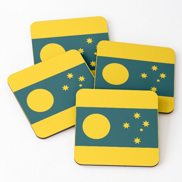 Item preview, Aussie Sun Flag. Australia  designed and sold by Kangaroo Sun.