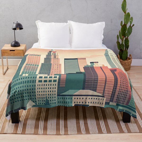 Item preview, Minimalist skyline of Cleveland designed and sold by paulrommer.