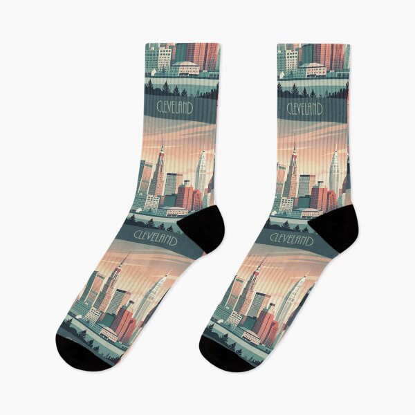 Item preview, Minimalist skyline of Cleveland designed and sold by paulrommer.