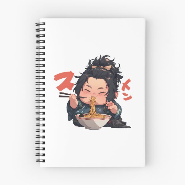 Item preview, Anime Fuu Samurai Champloo Ramen Kawaii Anime Chibi Dark Hair Cute Bowl designed and sold by Raslbazola.