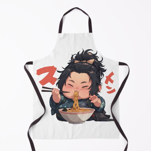 Item preview, Anime Fuu Samurai Champloo Ramen Kawaii Anime Chibi Dark Hair Cute Bowl designed and sold by Raslbazola.