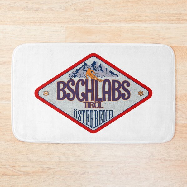 Item preview, Bschlabs, Tirol, Osterreich, Austria, Vintage skiing badge design designed and sold by Wanderful-roads.