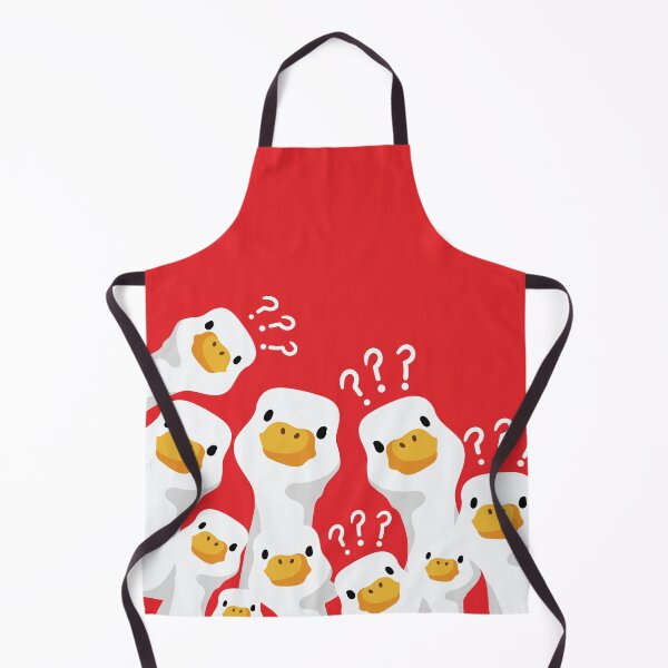 Item preview, Confused Duck Pattern – Cute Minimal Goose Illustration with Funny Expressions designed and sold by Cosmodoody.