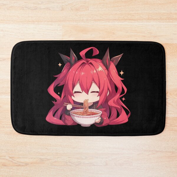 Item preview, Kotori Itsuka Date A Live Ramen Kawaii Anime Chibi Red Hair Cute Bowl designed and sold by Raslbazola.