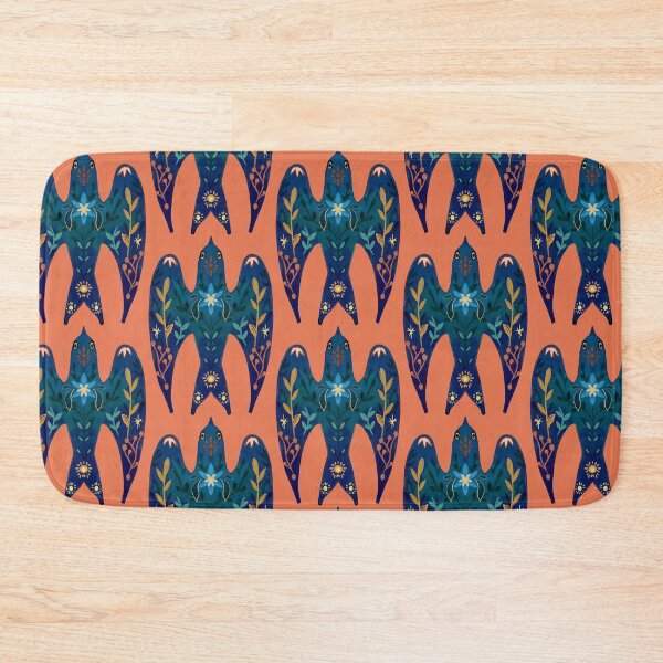 Item preview, Swallow, colorful pattern, bird symbolism, nature, floral patterns designed and sold by Dormitria.