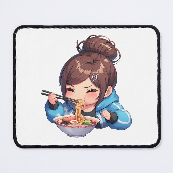 Item preview, Anime Aoi Asahina Danganronpa Ramen Kawaii Anime Chibi Brown Hair Cute Bowl designed and sold by Raslbazola.