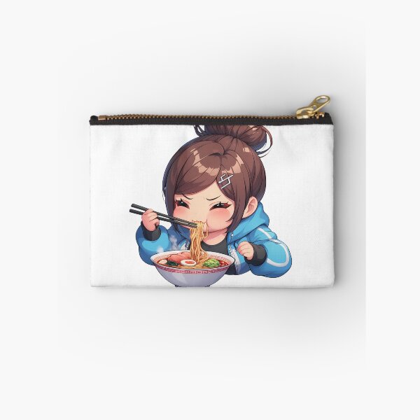 Item preview, Anime Aoi Asahina Danganronpa Ramen Kawaii Anime Chibi Brown Hair Cute Bowl designed and sold by Raslbazola.