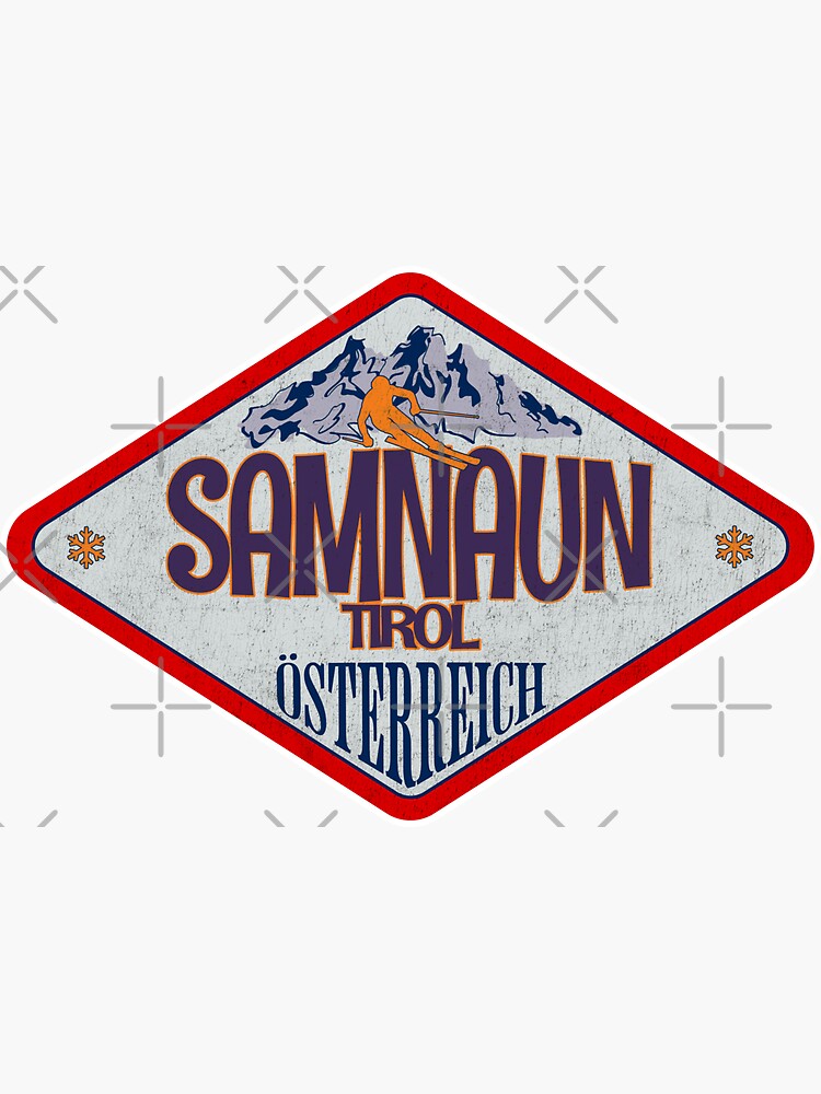 Sticker A4 : Tauernautobahn Station De Ski - Zauchensee - Neuf