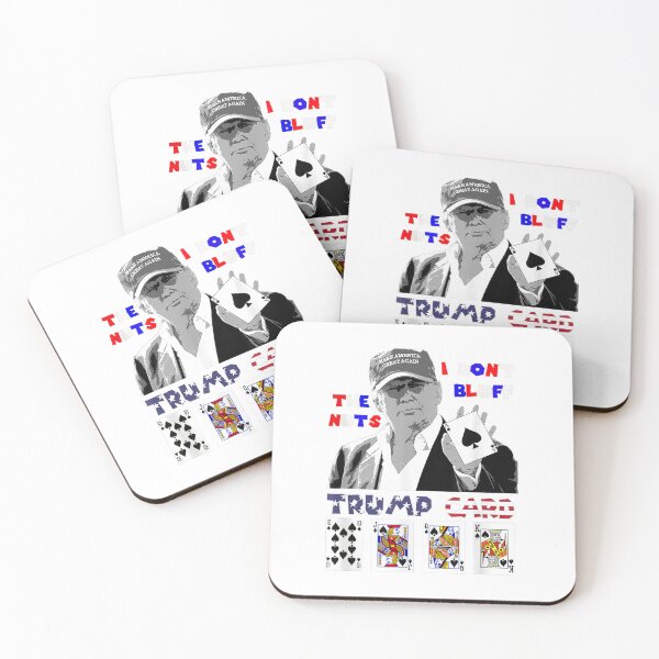 Item preview, Trump Card I Don't Bluff - Winning Royal Flush Patriotic Art designed and sold by waebox.