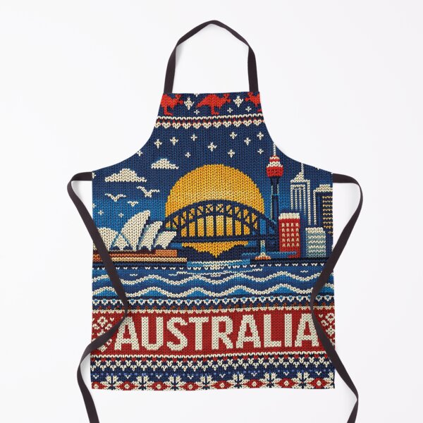 Item preview, Sydney skyline, beautiful knitting pattern Australia designed and sold by Mauswohn.