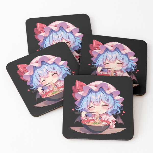 Item preview, Anime Remilia Scarlet Touhou Ramen Kawaii Anime Chibi Blue Hair Cute Bowl designed and sold by Raslbazola.