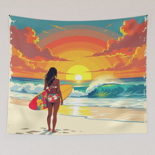 Item preview, Surfer Girl designed and sold by JackFreestone.