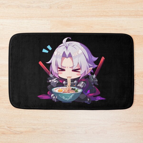 Item preview, Ferid Bathory Seraph Of The End Ramen Kawaii Chibi Silver Hair Anime designed and sold by Raslbazola.