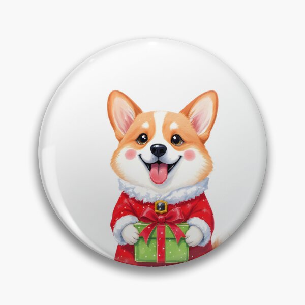 Item preview, Corgi Santa Clause  designed and sold by Kedspicedesign.