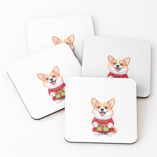 Item preview, Corgi Santa Clause  designed and sold by Kedspicedesign.