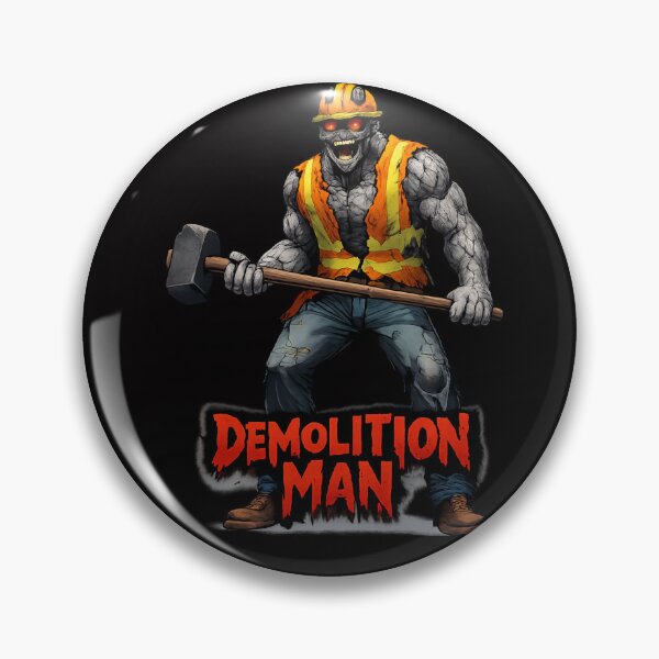 Item preview, Demolition Man designed and sold by halibutgoatramb.