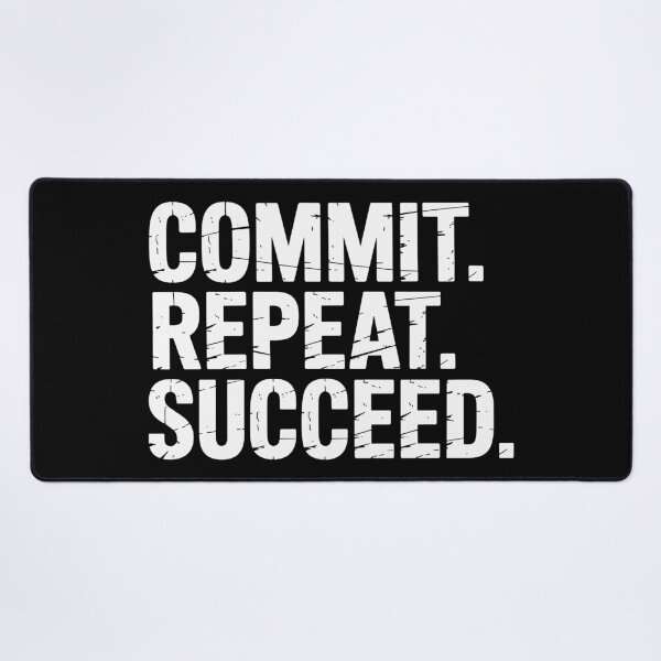 Item preview, Commit Repeat Succeed - Growth Mindset designed and sold by JPees.