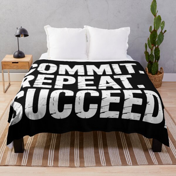 Item preview, Commit Repeat Succeed - Growth Mindset designed and sold by JPees.