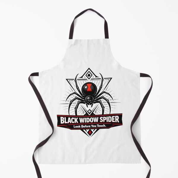 Item preview, Black Widow Spider Warning Emblem designed and sold by WildlifeInc.