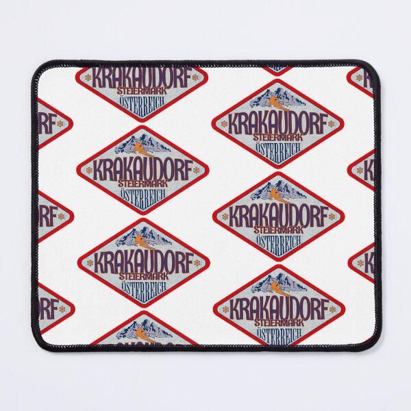 Item preview, Krakaudorf, Steiermark, Osterreich, Austria, Vintage skiing badge design designed and sold by Wanderful-roads.