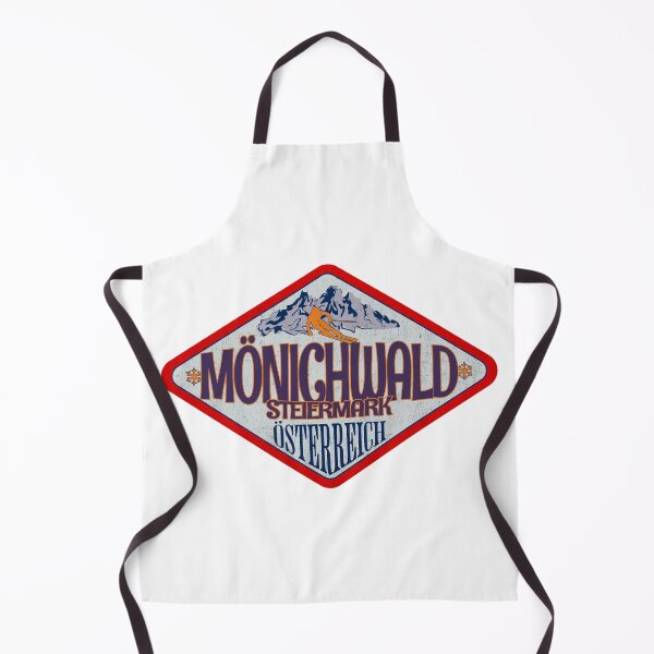 Item preview, Mönichwald, Steiermark, Osterreich, Austria, Vintage skiing badge design designed and sold by Wanderful-roads.