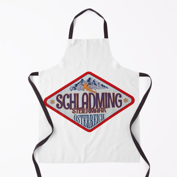 Item preview, Schladming, Steiermark, Osterreich, Austria, Vintage skiing badge design designed and sold by Wanderful-roads.
