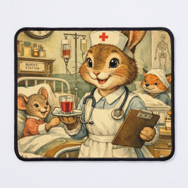 Item preview, The best caregiver, Mrs. Hase designed and sold by Mauswohn.