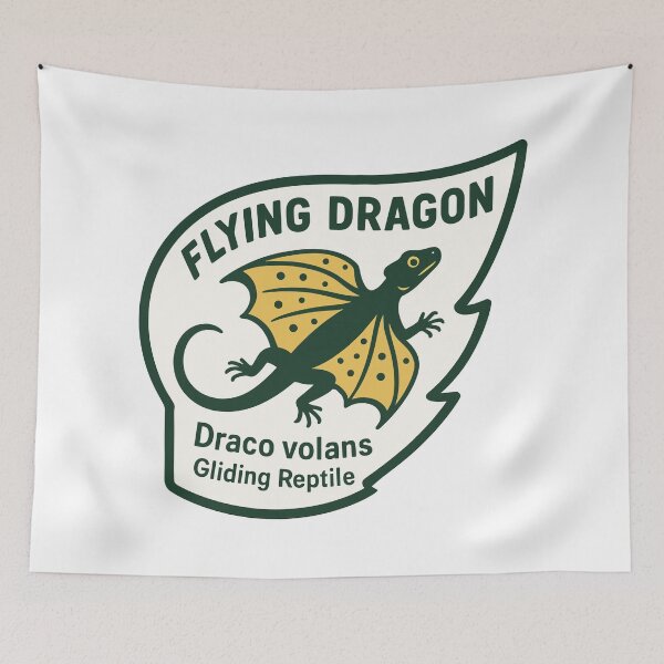 Item preview, Flying Dragon Gliding Reptile designed and sold by WildlifeInc.