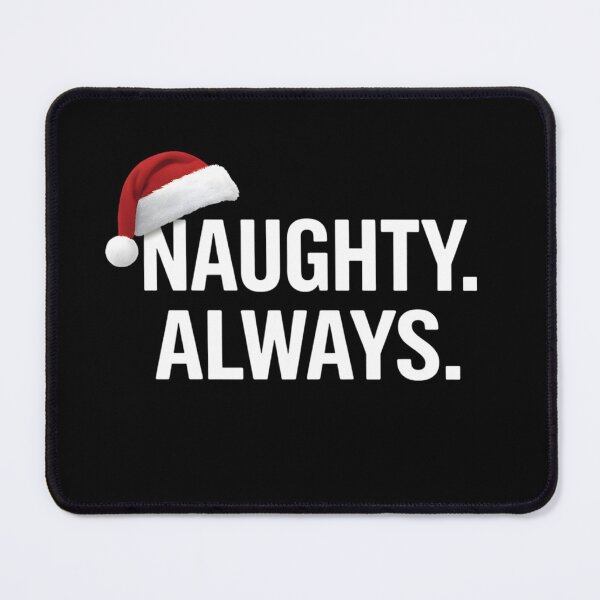 Item preview, Naughty Always Minimal Christmas designed and sold by SoulenCify.