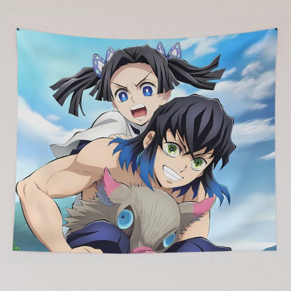 Item preview, Inosuke Hashibira Demon Slayer Anime Jungle Energy designed and sold by Raslbazola.