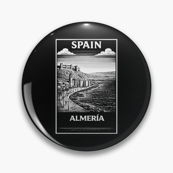 Item preview, Almeria Spain Linocut Style  designed and sold by Thistle-TShop.