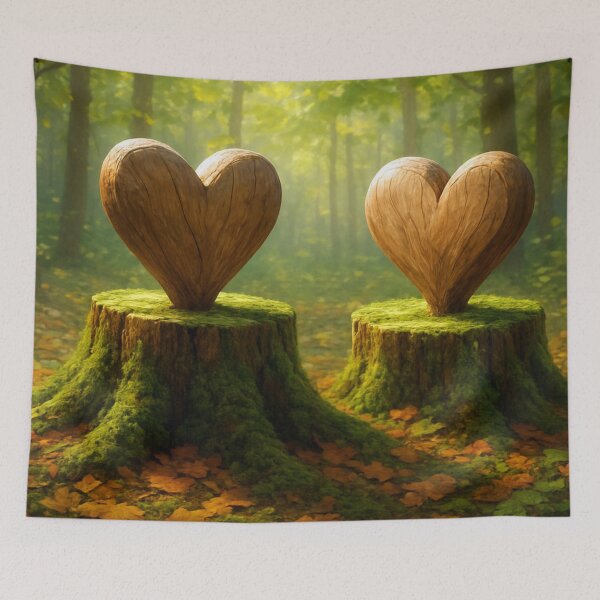 Item preview, Hearts in the Forest designed and sold by Sigtrix.
