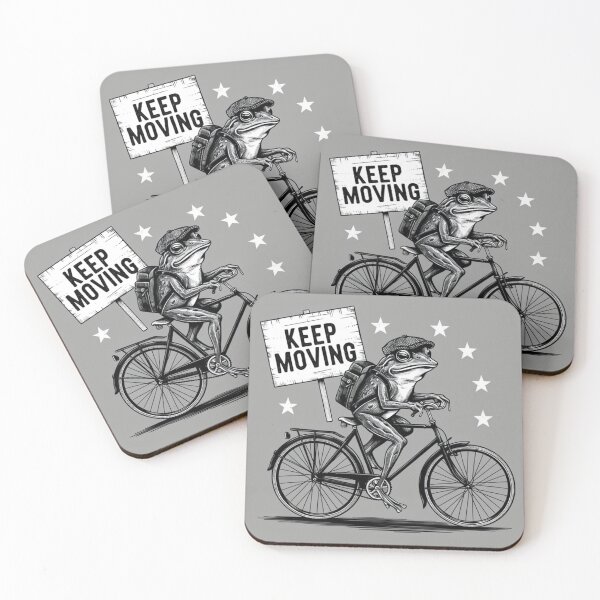 Item preview, keep moving designed and sold by Foks07.