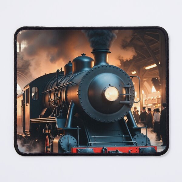 Item preview, 1920s Steam Locomotive at the Station designed and sold by Rees Pearse.